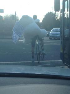 Justice 4 Dads On a bike