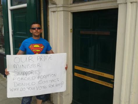 Superman Cameron's office