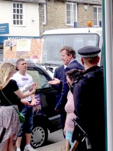 Chris Tompson met with David Cameron in Witney earlier this month