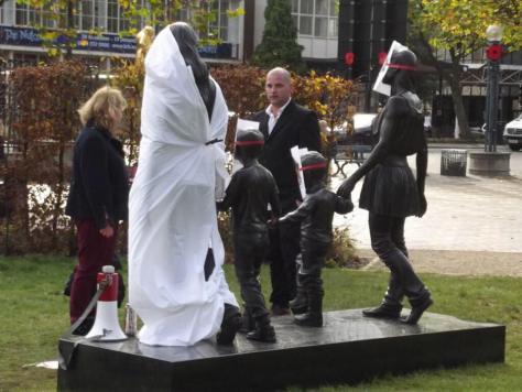 New F4J Birmingham Statue